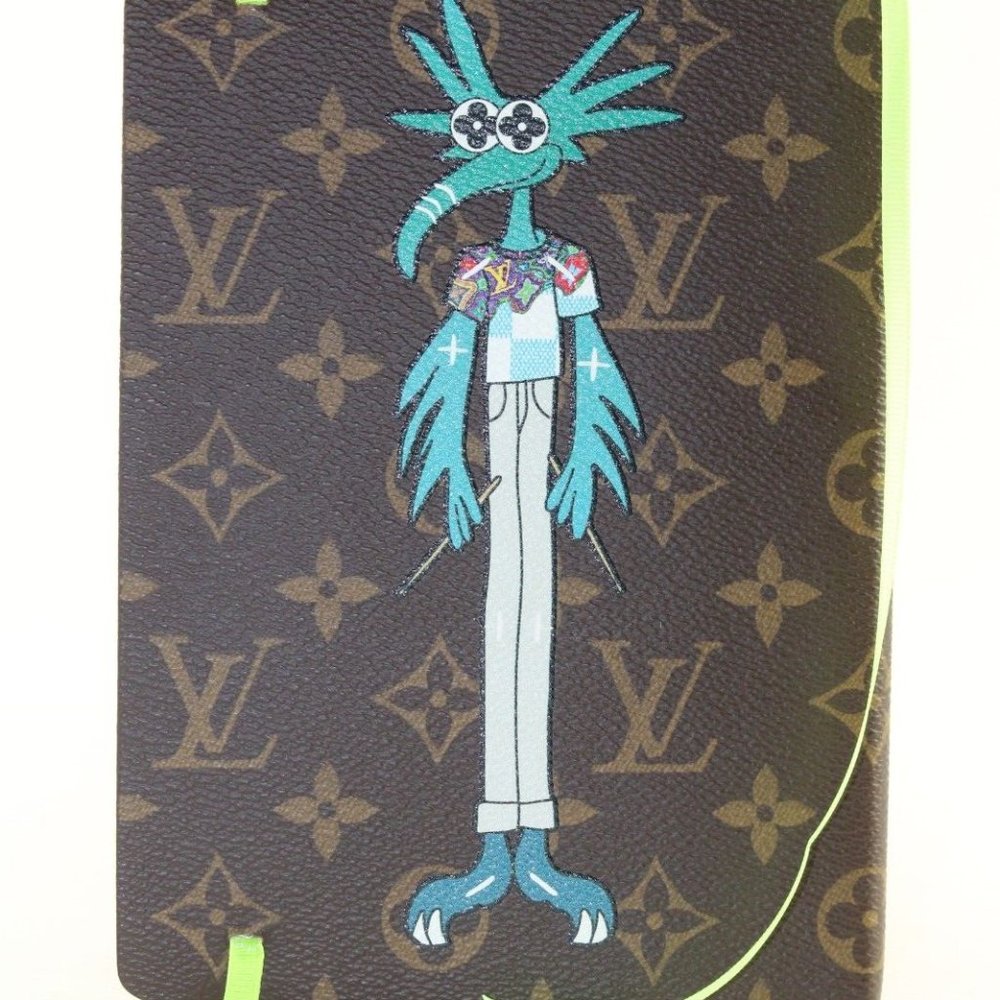 LOUIS VUITTON Monogram LV Friends Clemence Notebook Virgil Abloh Wolf 8LV1212K - Picture 11 of 12